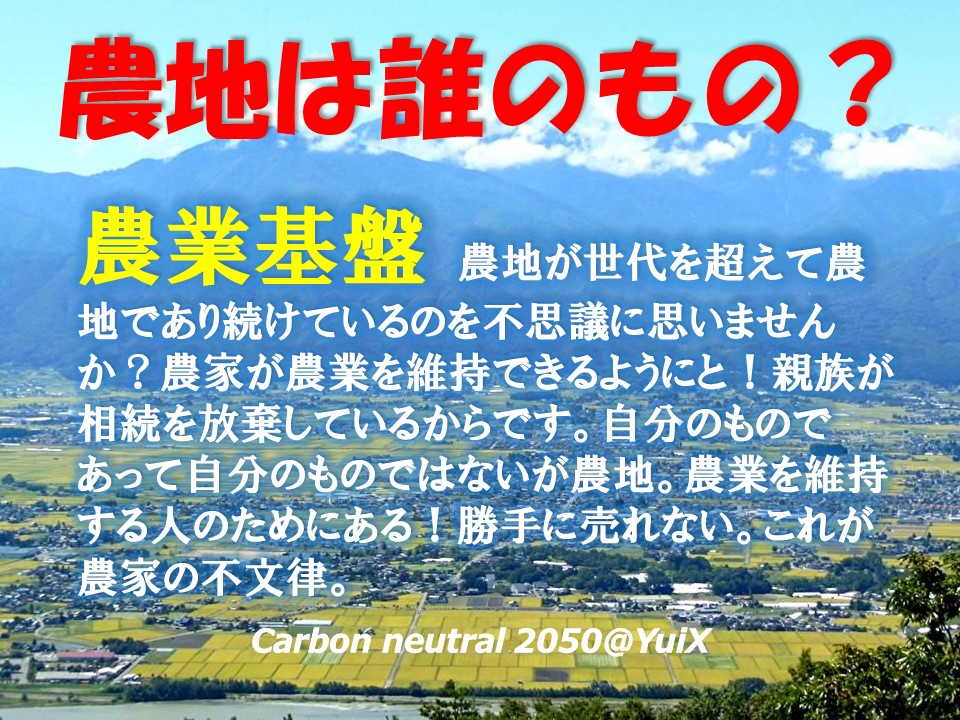 令和の農業改革 安曇野スタイル 10町歩GX・ DX営農構想 生産者 令和の農業改革 安曇野スタイル 10町歩GX・ DX営農構想 生産者