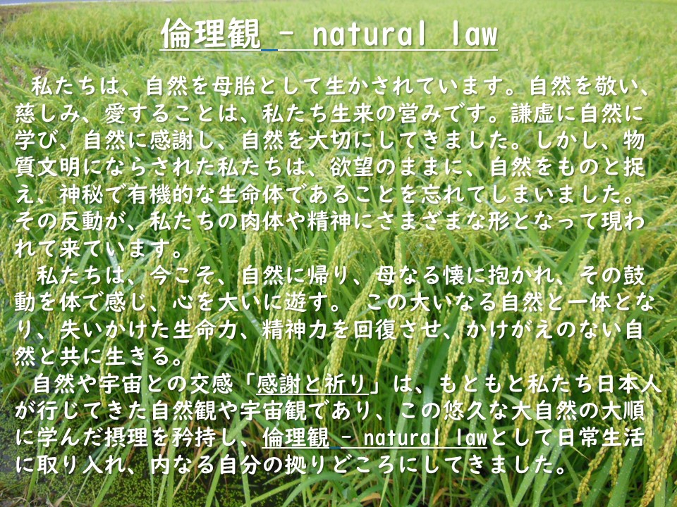 O̐@Ȃ@natural law